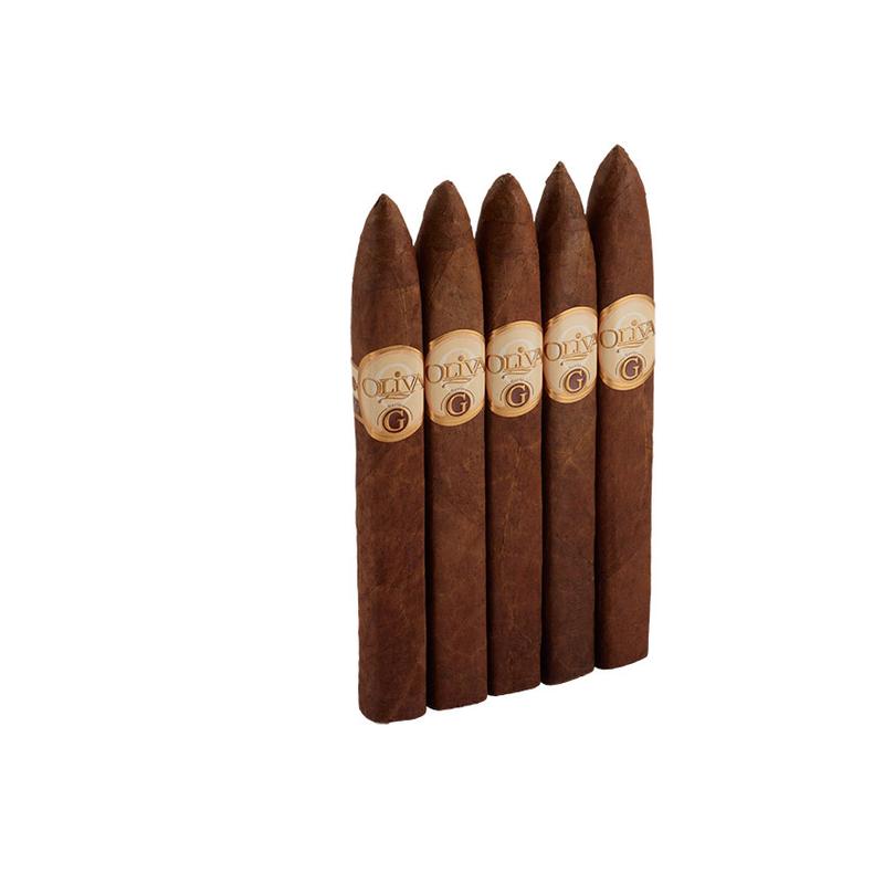 Oliva Serie G Torpedo 5 Pack Cigars at Cigar Smoke Shop