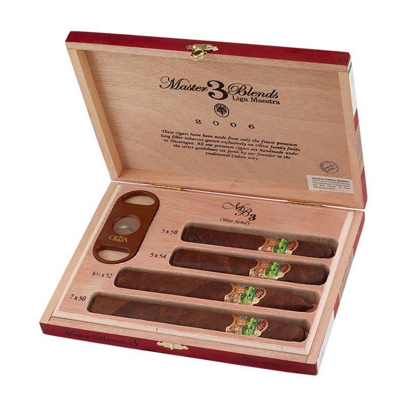 Oliva Master Blends 3 2006 Box Set Sampler Cigars at Cigar Smoke Shop