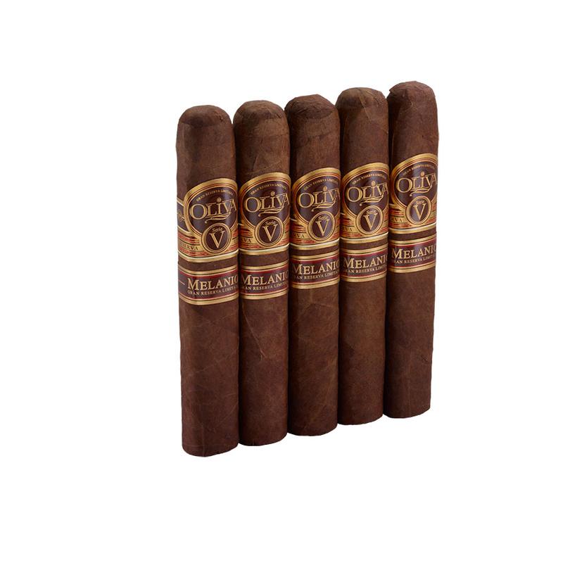 Oliva Serie V Melanio Double Toro 5 Pack Cigars at Cigar Smoke Shop