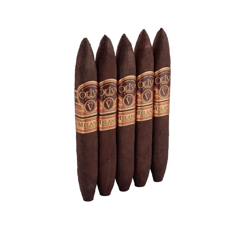 Oliva Serie V Melanio Figurado Maduro 5PK Cigars at Cigar Smoke Shop