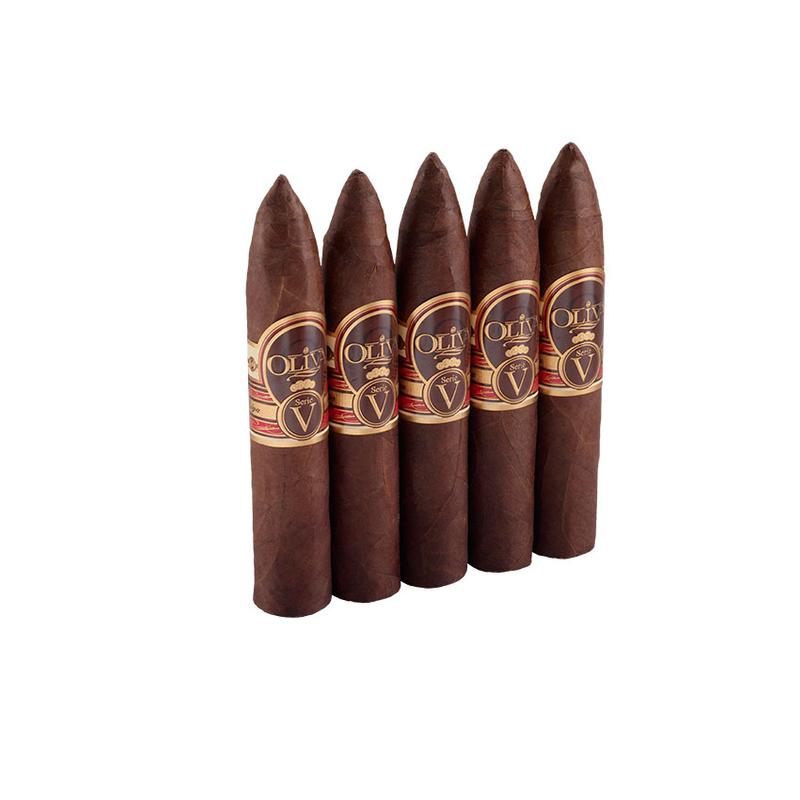 Oliva Serie V Belicoso 5 Pack Cigars at Cigar Smoke Shop
