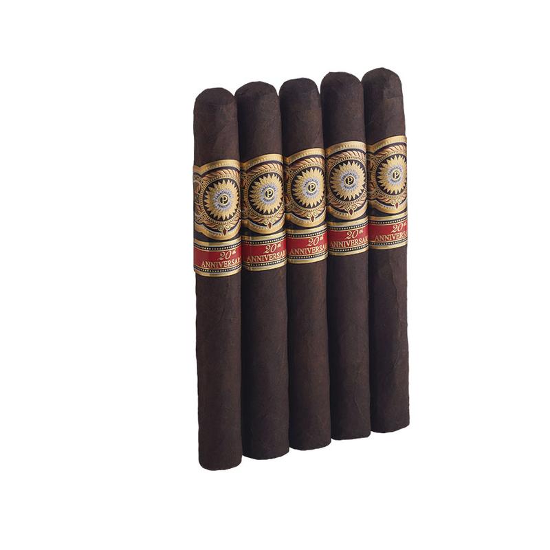 Perdomo 20th Anniversary Maduro Corona Grande 5 Pack Cigars at Cigar Smoke Shop