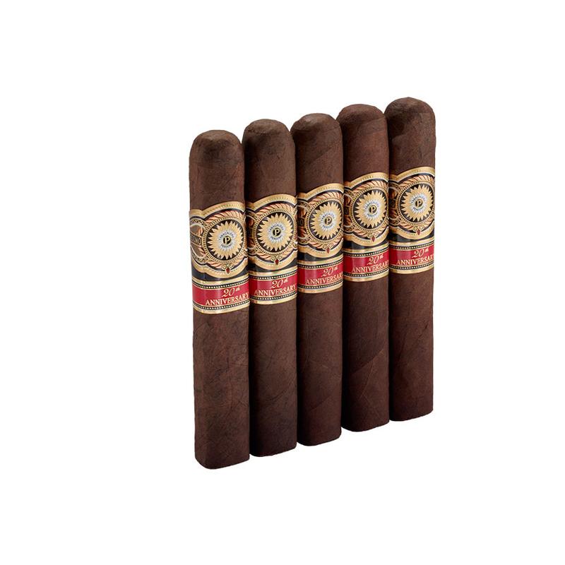 Perdomo 20th Anniversary Maduro Gordo 5 Pack Cigars at Cigar Smoke Shop