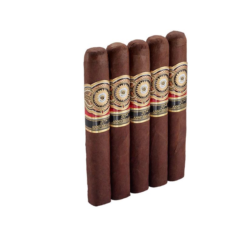 Perdomo 20th Anniversary Sun Grown Epicure 5 Pack Cigars at Cigar Smoke Shop
