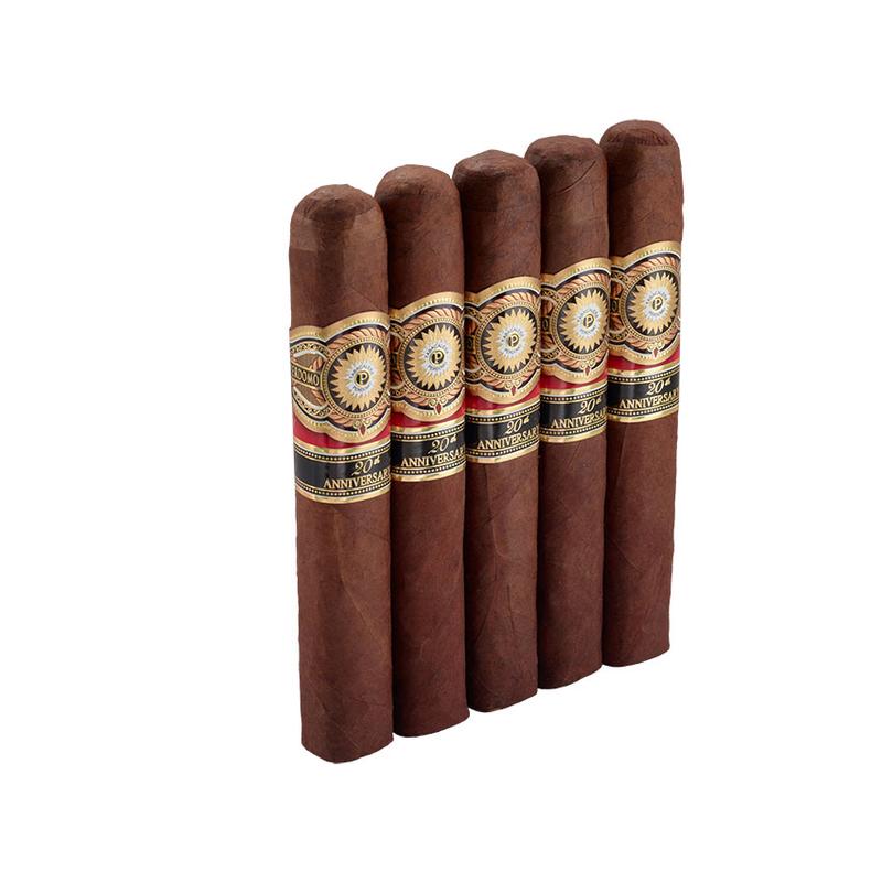 Perdomo 20th Anniversary Sun Grown Gordo 5 Pack Cigars at Cigar Smoke Shop
