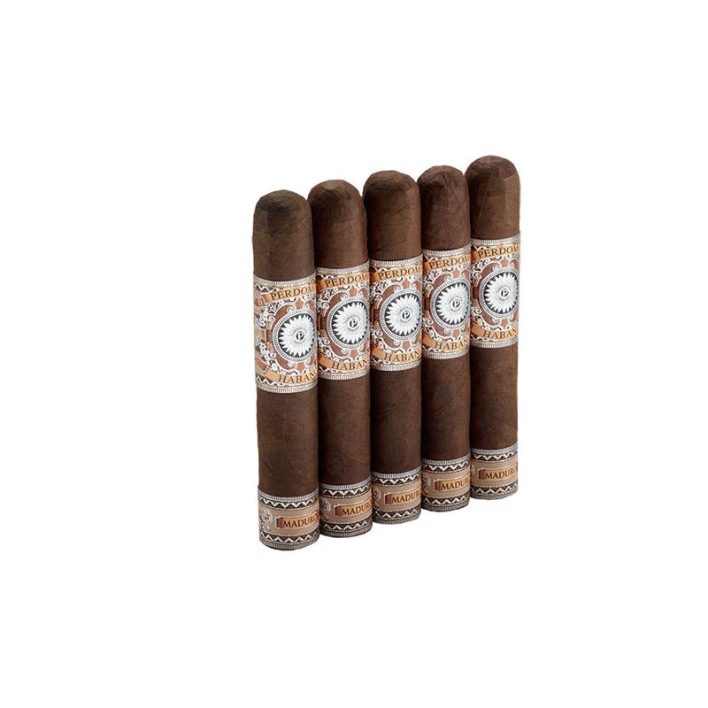 Perdomo Habano Barrel Aged Robusto 5 Pack Cigars at Cigar Smoke Shop