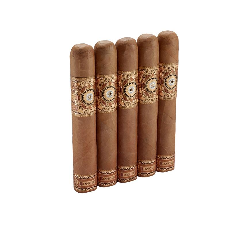 Perdomo Habano Connecticut Barrel Aged Gordo 5 Pack Cigars at Cigar Smoke Shop
