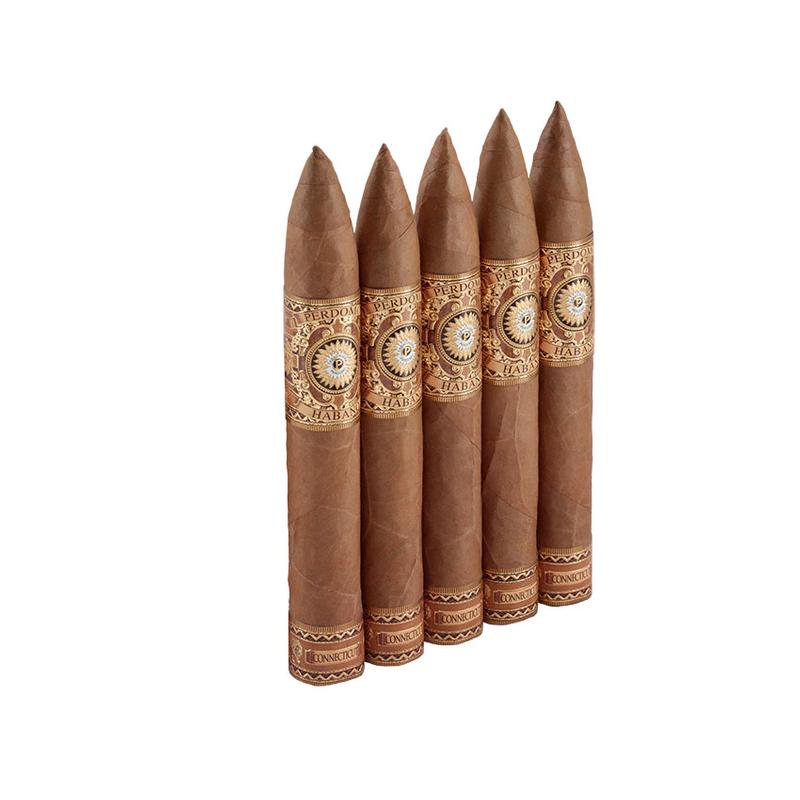 Perdomo Habano Connecticut Barrel Aged Torpedo 5 Pack Cigars at Cigar Smoke Shop