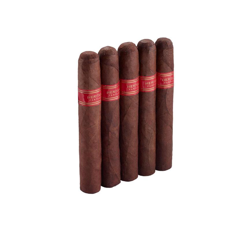 Partagas Heritage Robusto 5PK Cigars at Cigar Smoke Shop