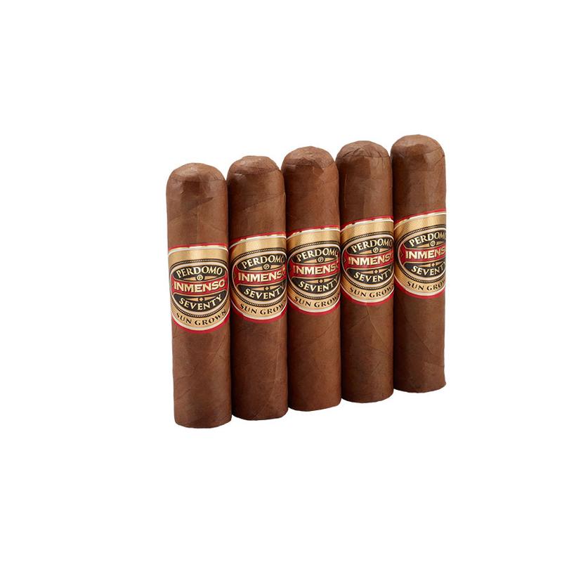 Perdomo Inmenso Seventy Sun Grown Perdomo Inmenso Seventy Robusto 5PK Cigars at Cigar Smoke Shop