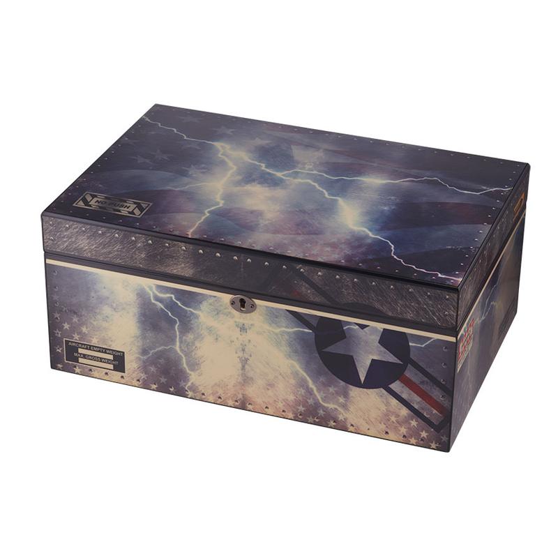 Famous Quality Imports Quality Importers Fighter Jet 100 Count Humidor Cigars at Cigar Smoke Shop
