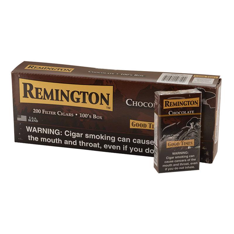 Remington Filter Cigars Chocolate 10/20 Cigars at Cigar Smoke Shop