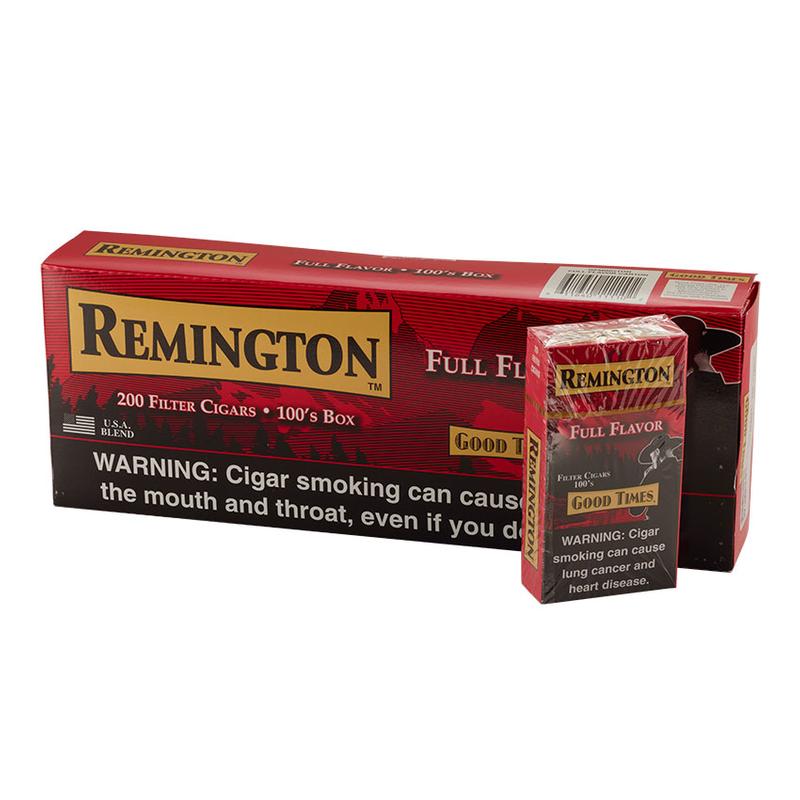 Remington Filter Cigars Full Flavor 10/20 Cigars at Cigar Smoke Shop