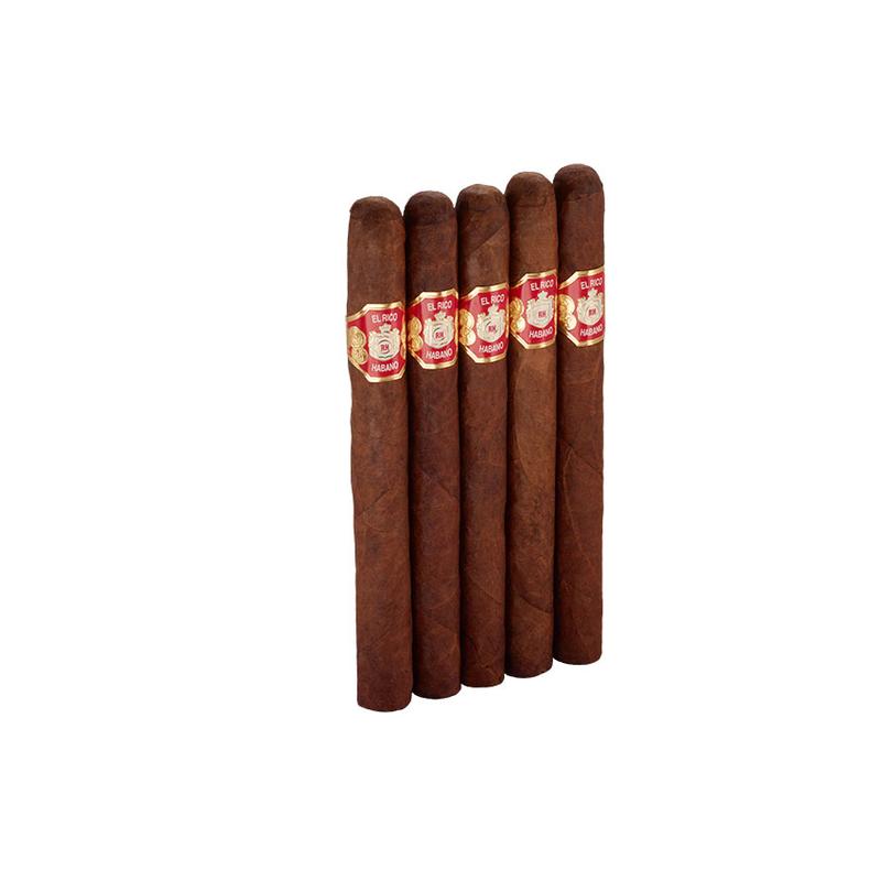 El Rico Habano Double Corona 5 Pack Cigars at Cigar Smoke Shop