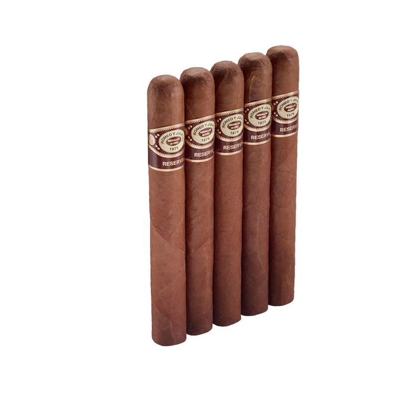 Romeo y Julieta Reserve Churchill 5 Pack Cigars at Cigar Smoke Shop