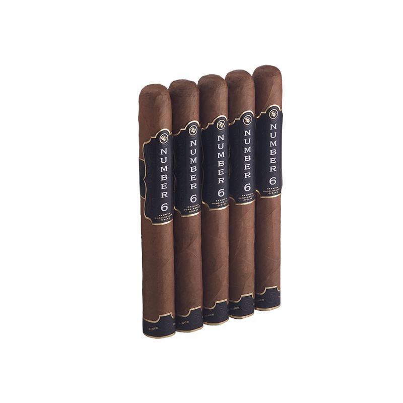 Rocky Patel Number 6 Toro 5PK Cigars at Cigar Smoke Shop