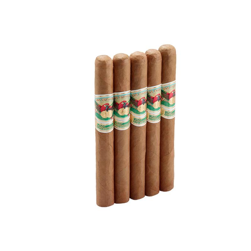 San Cristobal Elegancia Churchill 5 Pack Cigars at Cigar Smoke Shop