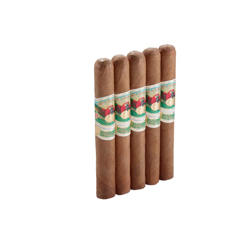 San Cristobal Elegancia Corona 5 Pack Cigars at Cigar Smoke Shop