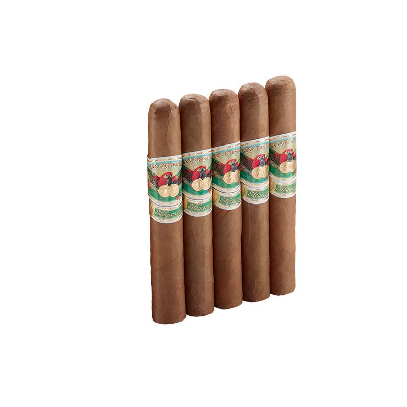 San Cristobal Elegancia Imperial 5 Pack Cigars at Cigar Smoke Shop