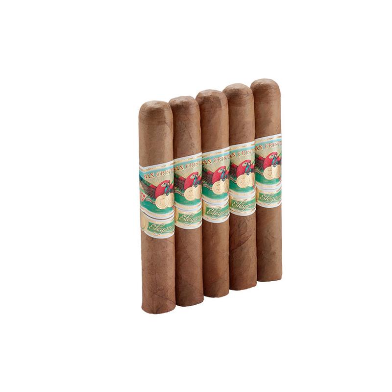 San Cristobal Elegancia Robusto 5 Pack Cigars at Cigar Smoke Shop