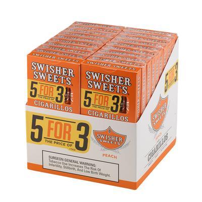 Swisher Sweets Cigarillos 5 for 3 Peach