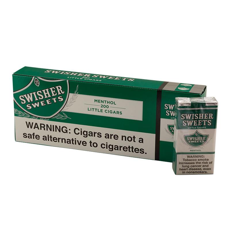 Swisher Sweets Little Cigars Menthol 10/20