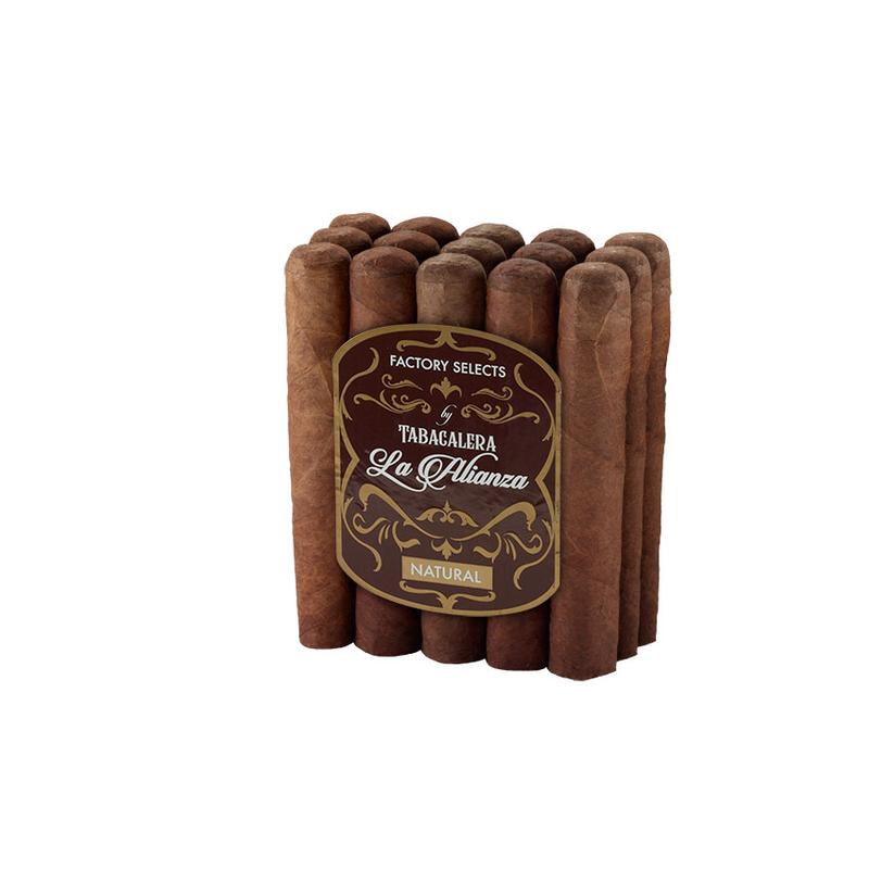 Tabacalera La Alianza Natural TLA Factory Selects Natural 560 by EPC Cigars at Cigar Smoke Shop
