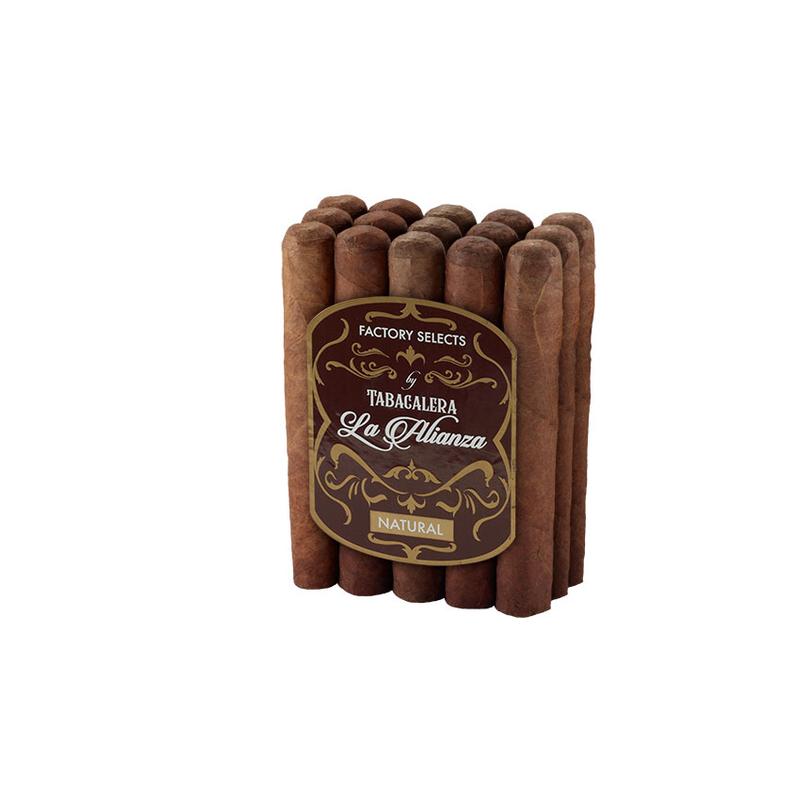Tabacalera La Alianza Natural TLA Factory Selects Natural Robusto by EPC Cigars at Cigar Smoke Shop
