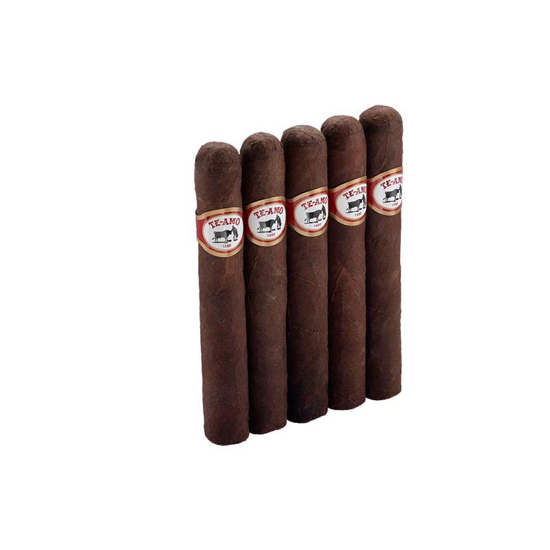 Te Amo Robusto 5 Pack Cigars at Cigar Smoke Shop