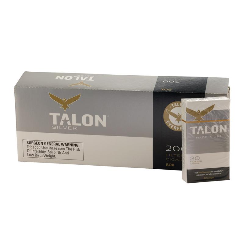 Talon Filtered Cigars Silver 10/20