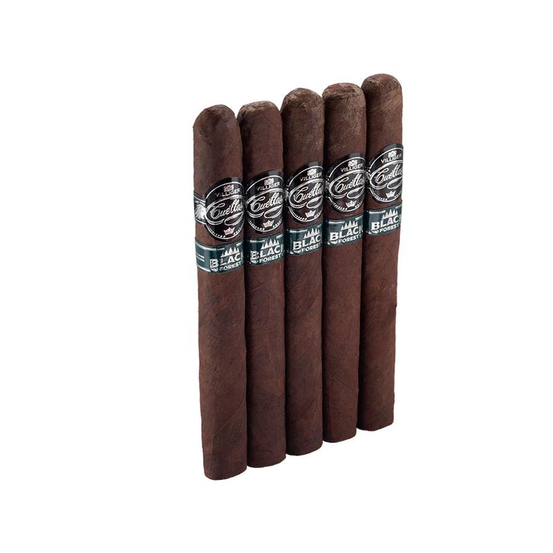 Villiger Cuellar Black Forest Churchill 5PK Cigars at Cigar Smoke Shop