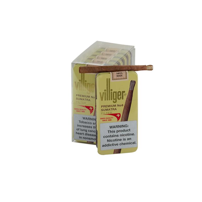 Villiger Premium No. 6 Sumatra 5/10 Cigars at Cigar Smoke Shop
