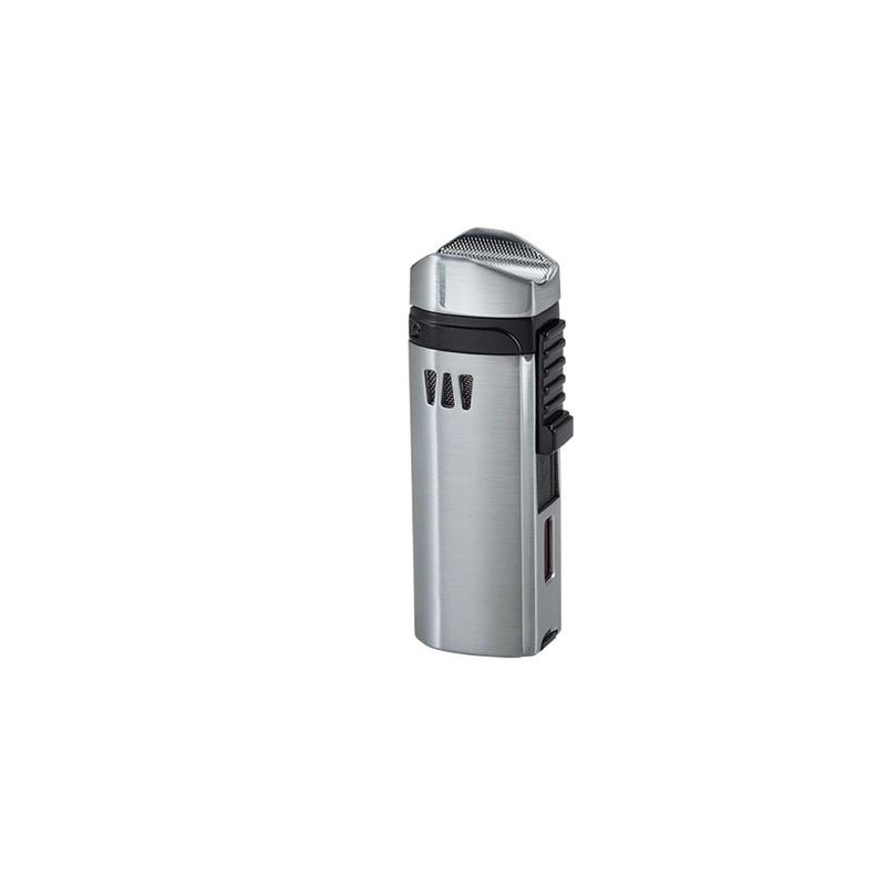 Visol Products Visol Denali Silver Triple Torch Lighter