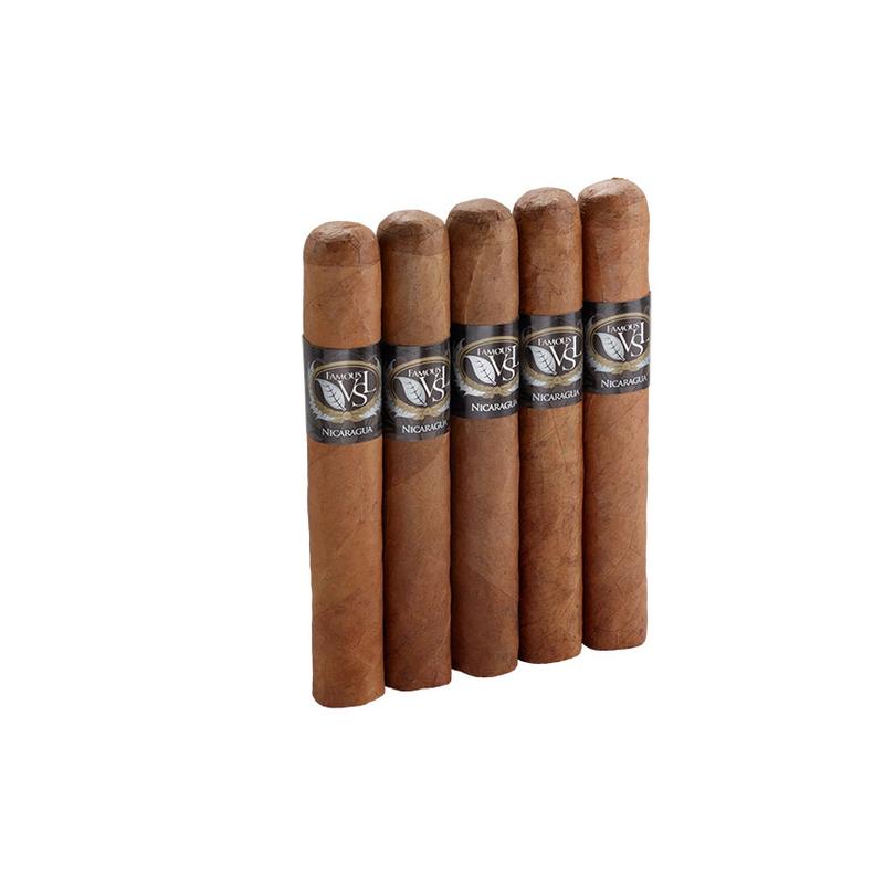 Famous VSL Nicaragua Robusto 5 Pack Cigars at Cigar Smoke Shop