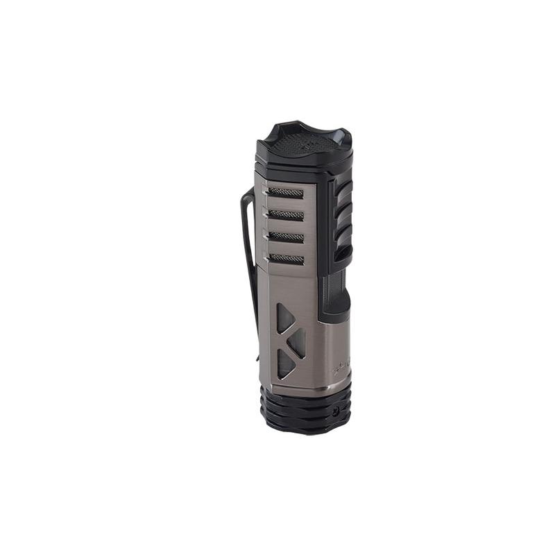 Xikar Lighters Xikar Tactical 1 Gunmetal and Black Cigars at Cigar Smoke Shop