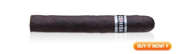 Best after dinner cigars Cohiba Black cigars at Famous Smoke Shop