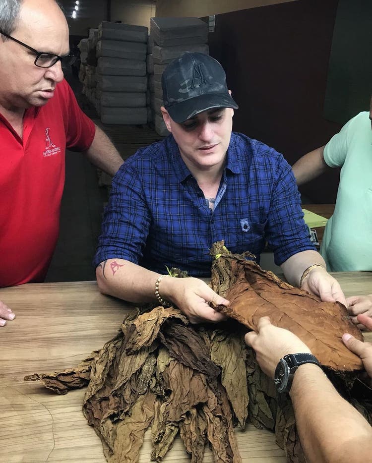 AJ Fernandez cigars guide AJ sampling tobacco