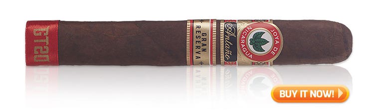 cigar advisor top 8 nicaraguan puro cigars joya de nicaragua antano 1970 gt20 at famous smoke shop