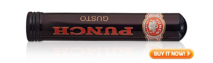 top tubo cigars under 10 dollars cigars in tubes Punch Gusto tubo cigars at Famous Smoke Shop