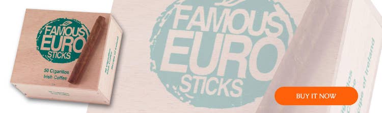 euro sticks irish coffee cigars