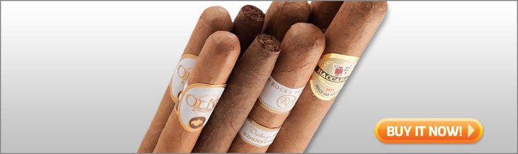 best morning cigars breakfast cigar sampler at Famous Smoke Shop