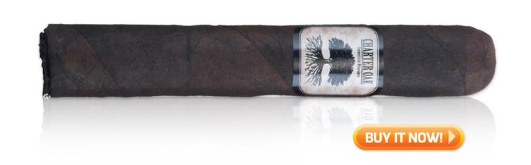 top mild mellow cigars for occasional cigar smokers Charter Oak Maduro cigars at Famous Smoke Shop