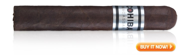 big cigars Cohiba Macassar