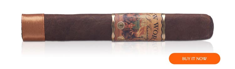cigar advisor aj fernandez essential guide - new world dorado at famous smoke shop