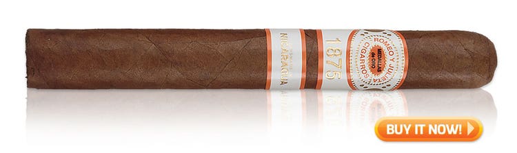 cigar advisor top 8 nicaraguan puro cigars romeo y julieta 1875 nicaragua at famous smoke shop