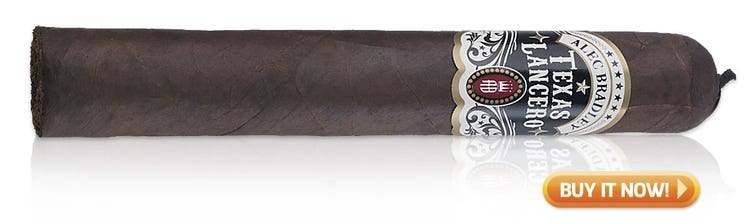 Top 7x70 Cigars 70 Ring Gauge cigars Alec Bradley Texas Lancero cigars at Famous Smoke Shop