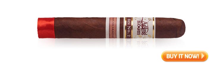 2020 Top 25 New Cigars of the Year Aging Room Bin 2 cigars at Famous Smoke Shop