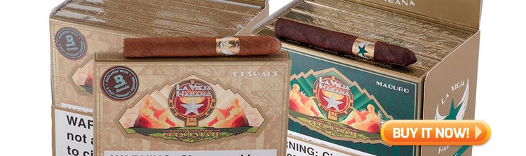 top new cigars may 13 2019 La Vieja Bomberitos cigarillo cigars at Famous Smoke Shop