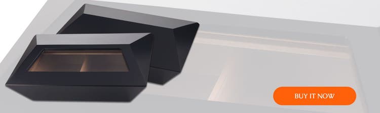 aria angular cigar humidor
