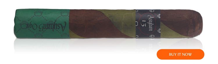 cigar advisor asylum essential review guide - asylum 13 ogre at famous smoke shop